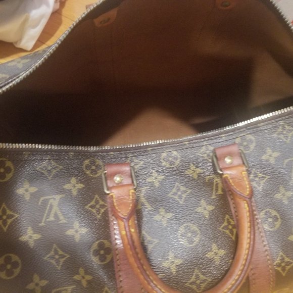 PRICE DROP! Louis Vuitton Monogram Keepall Bandouliere 45 - Picture 7 of 11